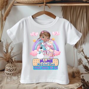 Personalized Custom Name Doc McStuffins White T-Shirt or Onesie