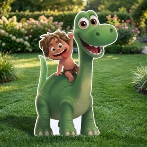Yard Sign Decor Prop 5 Foot Cutout The Good Dino Arlo Spot Life Size Birthday Party Home