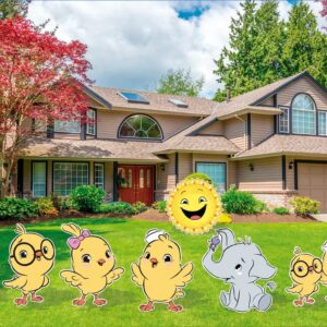 Yard Sign Decor Prop Cutout Canticos Characters Life Size Birthday Party Home