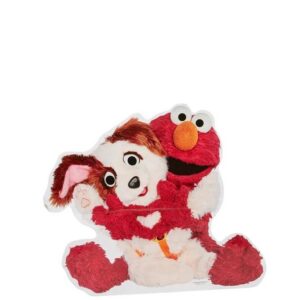 Yard Sign Decor Prop 3 Foot Cutout Sesame Street Elmo and Puppy Tango Life Size Birthday Party Home