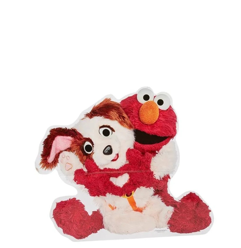 Yard Sign Decor Prop 3 Foot Cutout Sesame Street Elmo and Puppy Tango Life Size Birthday Party Home