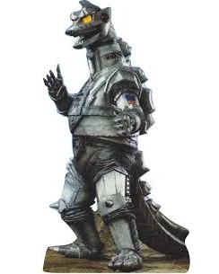 Yard Sign Decor Prop 5 Foot Cutout 1975 Mecha Godzilla Life Size Birthday Party Home
