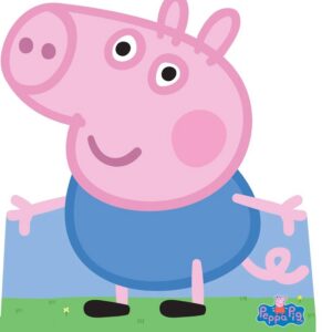 Yard Sign Decor Prop 3 Foot Cutout Peppa Pig George Life Size Birthday Party Home