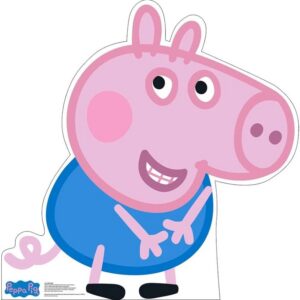 Yard Sign Decor Prop 4 Foot Cutout Peppa Pig George Pig Silly Life Size Birthday Party Home