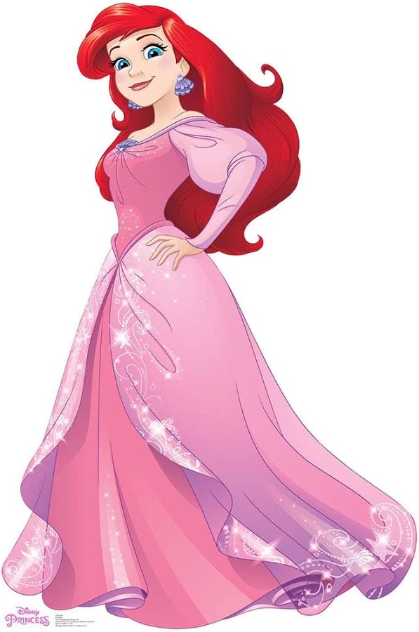 Yard Sign Decor Prop 5 Foot Cutout Princess Ariel Little Mermaid Life Size Birthday Party Home