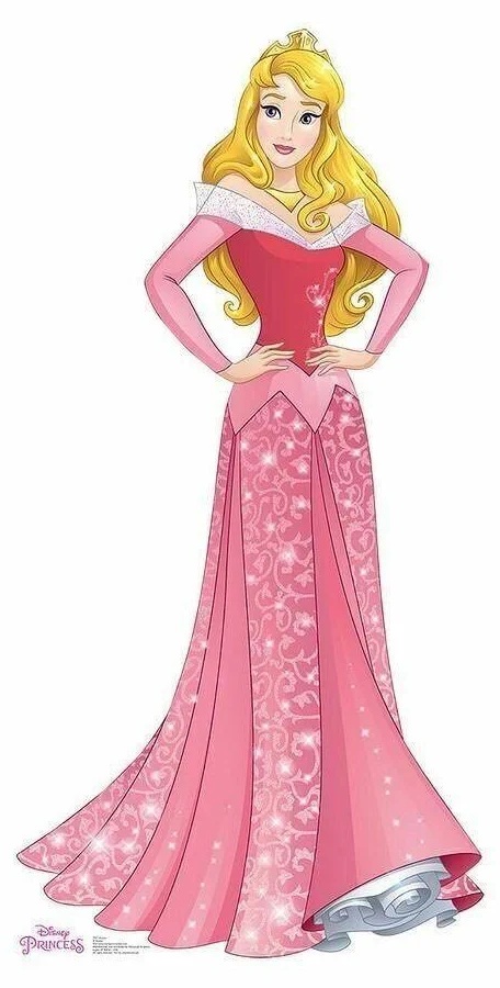 Yard Sign Decor Prop 5 Foot Cutout Princess Aurora Sleeping Beauty Life Size Birthday Party Home