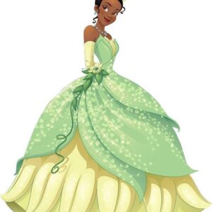 Yard Sign Decor Prop 5 Foot Cutout Princess Tiana Princess and Frog Life Size Birthday Party Home