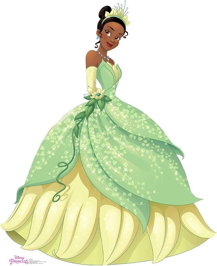 Yard Sign Decor Prop 5 Foot Cutout Princess Tiana Princess and Frog Life Size Birthday Party Home