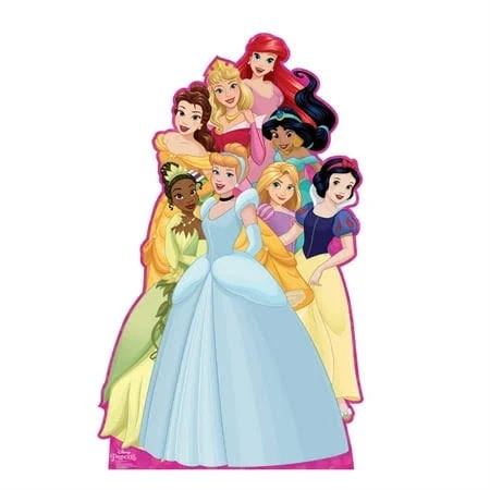 Yard Sign Decor Prop 5 Foot Cutout Princesses Life Size Birthday Party Home