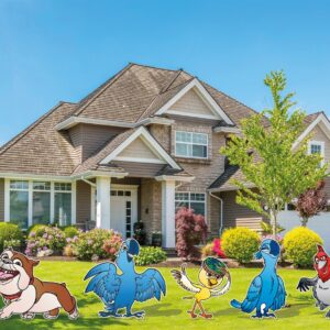Yard Sign Decor Prop Cutout Rio Movie Animal Characters Life Size Birthday Party Home
