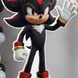 Yard Sign Decor Prop 4 Foot Cutout Sonic the Hedgehog Movie Shadow Life Size Birthday Party Home