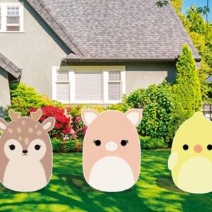 Yard Sign Decor Prop Cutout Squishmallows Deer Pig Duck Life Size Birthday Party Home